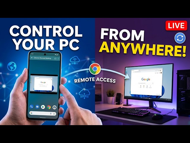 Control Your PC From ANYWHERE (Easy Guide)