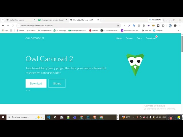 portfolio jquery part 3 #treading  #ai  #technology #html5 #css3 #jquery #frontend