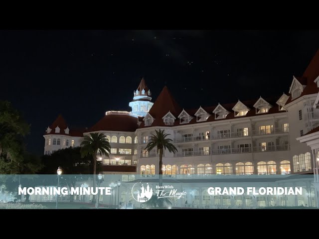 Watch the Magic Kingdom Fireworks From Disney's Grand Floridian Resort  - Walt Disney World 4K (HD)