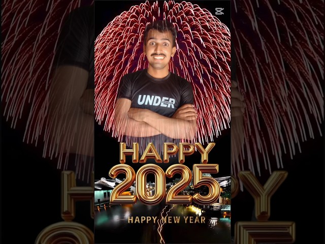 🌹Happy New Year 2025 Status🌹| #Shorts #technicalmudassirramzan