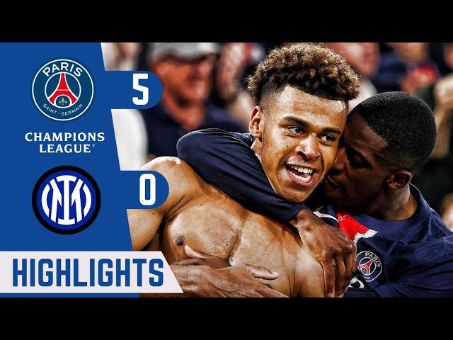 Paris Saint-Germain vs Inter Milan 5-0 | Champions League Final | English Commentary | HD