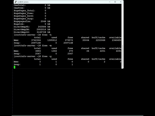 Redhat Linux - How to check or verify memory in  Redhat Linux OS