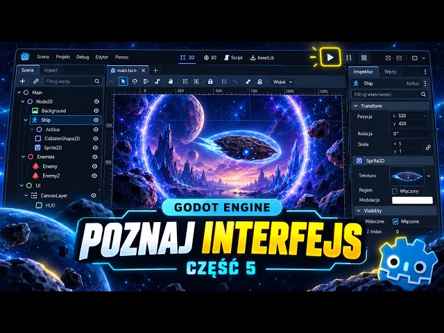 Godot Engine Game from Scratch: Master the Interface and Other Game and App Coding Secrets Part 5