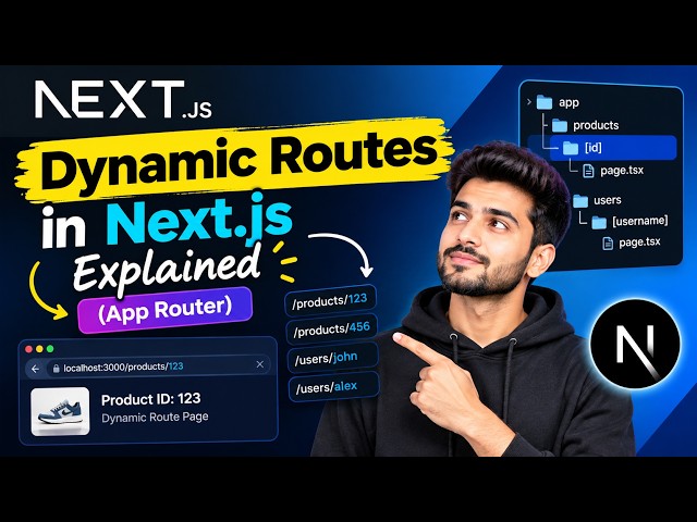 Dynamic Routes in Next.js Explained (App Router)