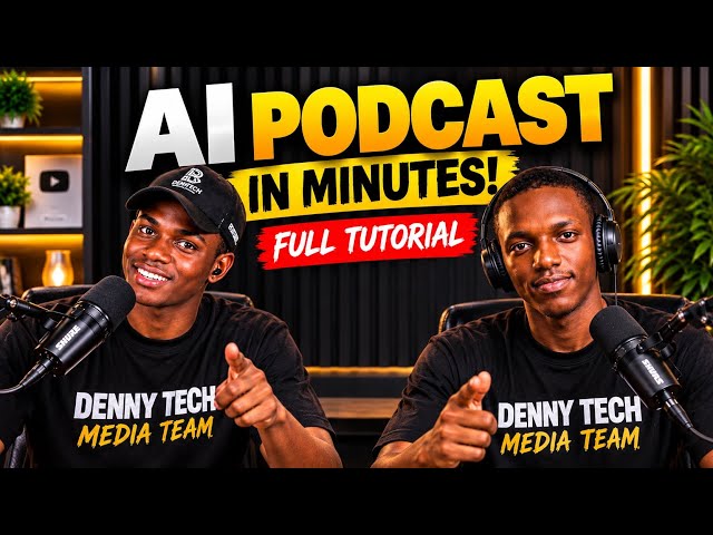 How to Create Viral Podcast Video with AI in just 5 Minutes ( Step-by-step Tutorial)