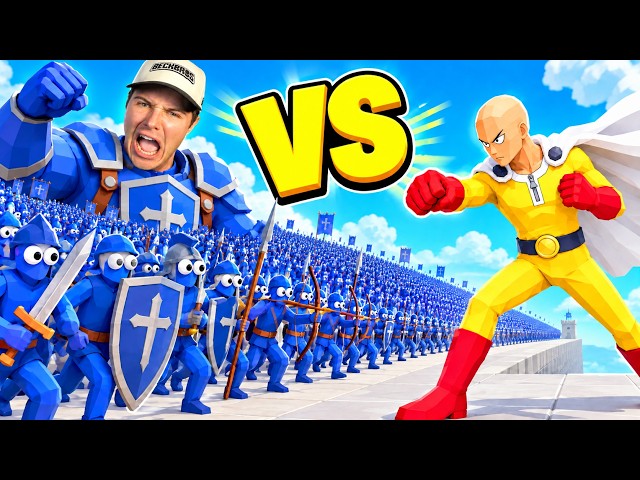 ONE PUNCH MAN vs the STRONGEST ARMIES in TABS