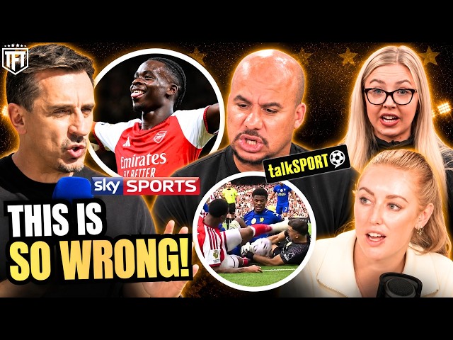 Neville & talkSPORT CALLED OUT😂 STOP Holding YORO & HEAVEN Back & ARSENAL LIES Are EMBARRASSING😨