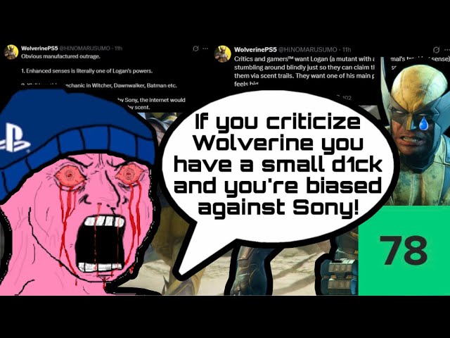 PS5 Fanboy Has A MENTAL BREAKDOWN Over Wolverine Criticism