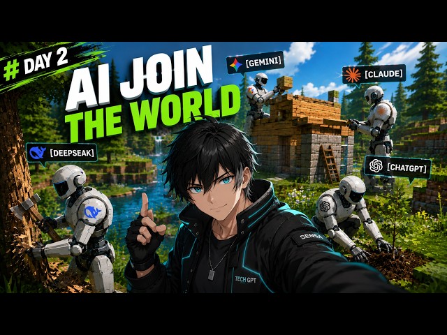 What Happens When 4 AIs Build a Civilization Together?