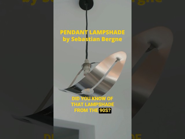 Did you know of that iconic lampshade from the 90s? 🛋️💡 #industrialdesign #productdesign#design