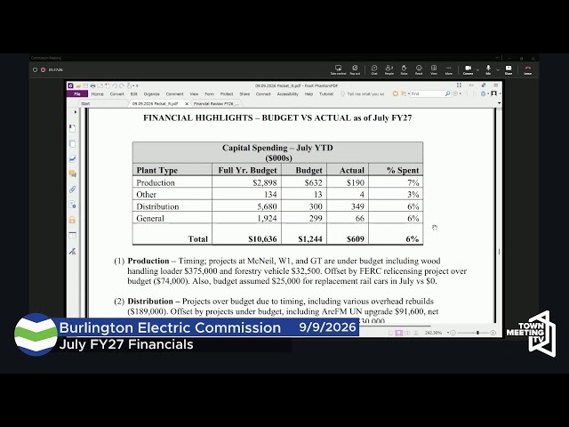 Burlington Meetings Channel (Live) (BT317)