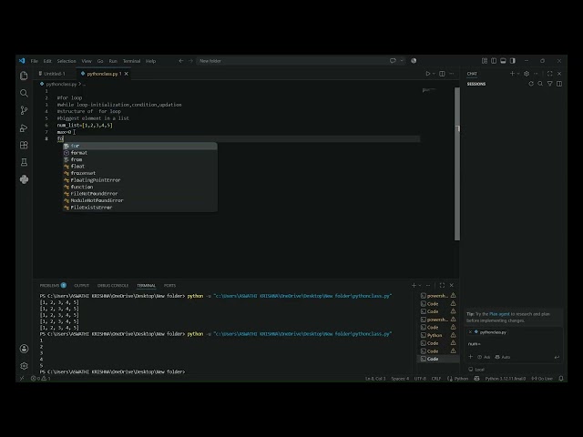 Part 12 || Python tutorial || For loop