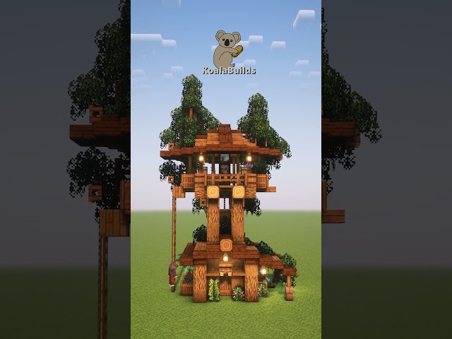 Minecraft: Tree House Tutorial