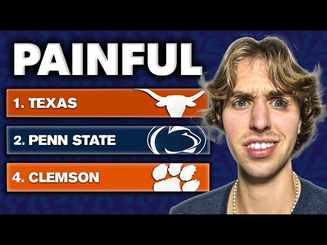 Revisiting the Horrible College Football Week 1 Rankings
