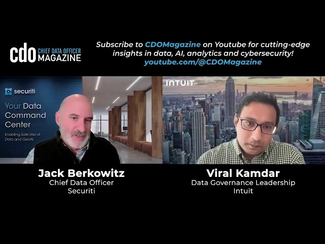 Interview with Viral Kamdar, Data Governance & Data Strategy Leader, Intuit