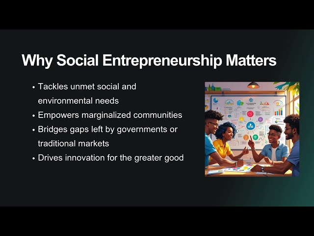 Social Entrepreneurship