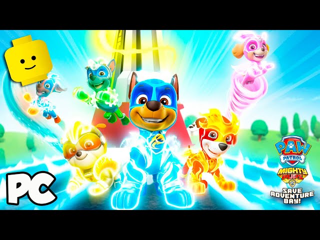PAW PATROL Mighty Pups Save Adventure Bay - Superhero Pups Video Game - All Missions (US) PC
