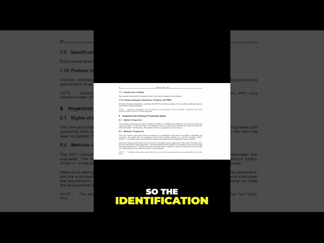 CWI Part C Question! Welding identification