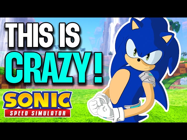 FORTNITE SONIC IN SONIC SPEED SIMULATOR!