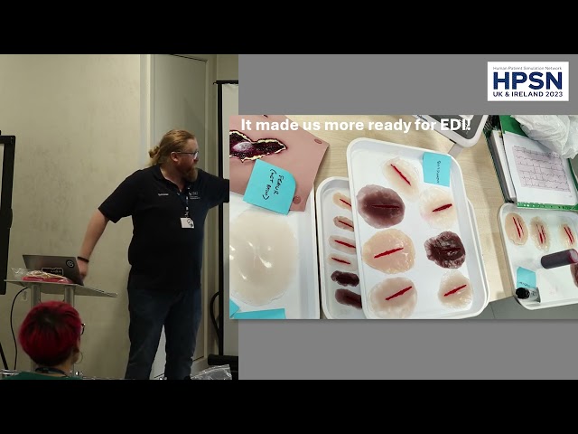 Producing fake wounds with self -Mix silicone - A hands on workshop