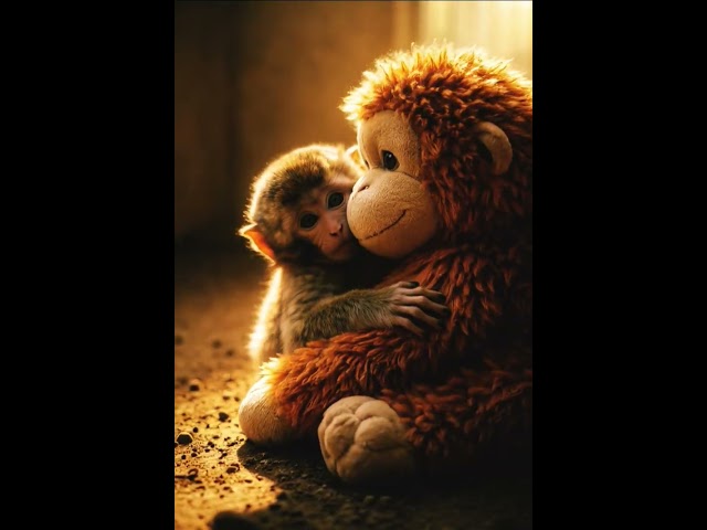 Abandoned… But Not Alone 🐒❤️ #YouTubeShorts#EmotionalStory#BabyMonkey#ViralShorts