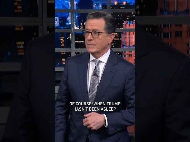 Judge Merchan fines Trump $9,000 for repeatedly attacking witnesses online. #Colbert #shorts