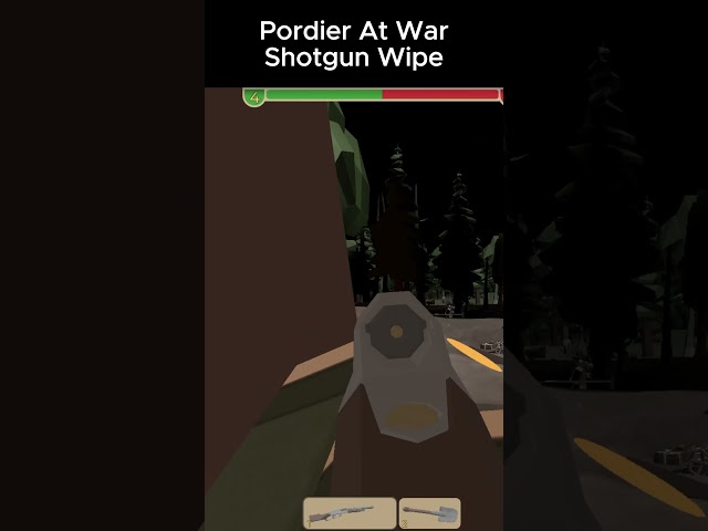 Pordier at War Shotgun #roblox #gaming #killstreak #shorts #combat