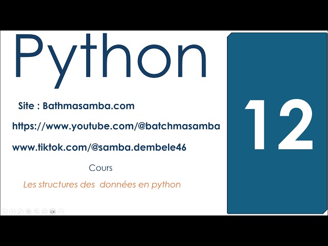 Cours de python 2026