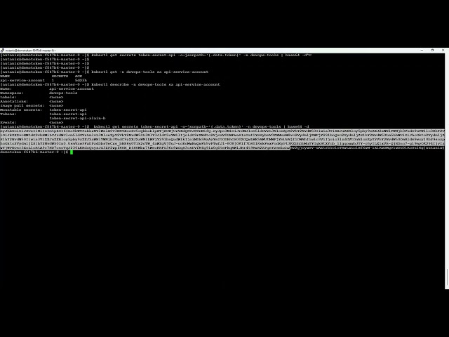 Add  new tokens to Kubeconfig