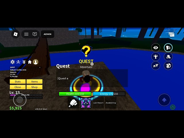 Going to second sea using the Galaxy empyrean Kitusne. Blox fruits (moded)