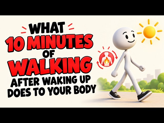 What 10 Minutes of Walking After Waking Up Does to Your Body (Science Explained)