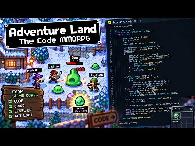 Learn Javascript in an MMORPG!?!?