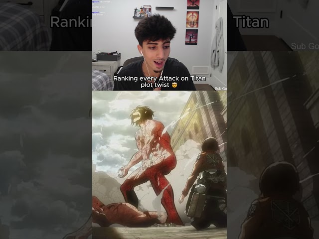 Ranking Every Plot Twist in Attack on Titan