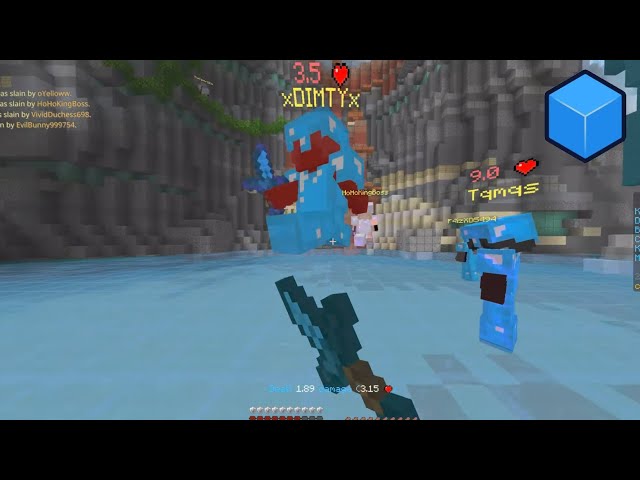 MINECRAFT CUBECRAFT FFA GAMEPLAY