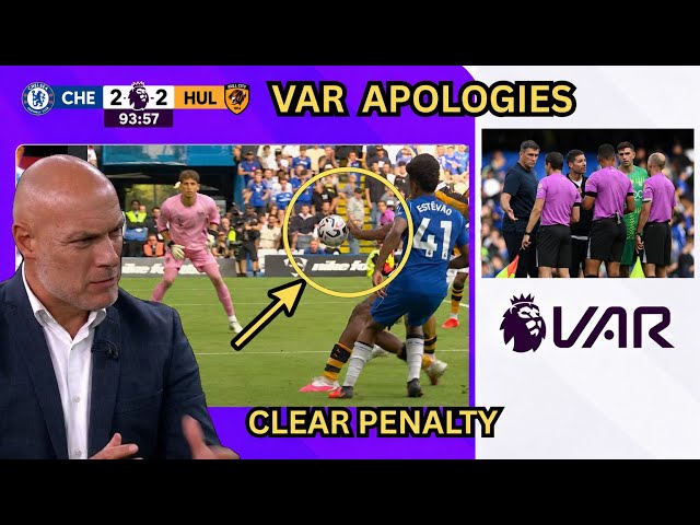 VAR FOOTAGE RELEASED! 😱 HANDBALL FOUL IN THE BOX EXPLAINED AFTER CHELSEA 2-2 HULL CITY DRAW!