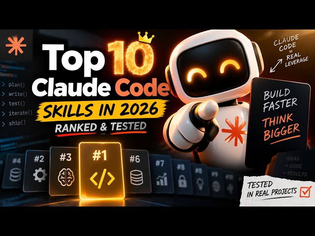 Top 10 Claude Code Skills in 2026 (Ranked & Tested)