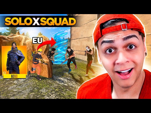 I MADE EXTRAORDINARY PLAYS WITH KENTA'S NEW POWER SOLO VS SQUAD!! FREE FIRE