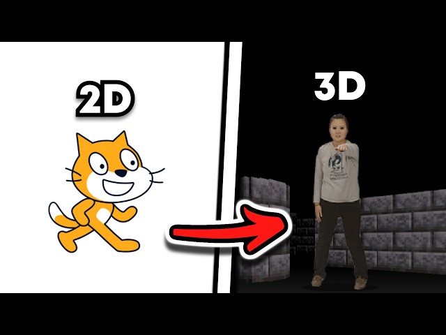 I Made a 3D Horror Game In Scratch