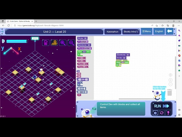 Blockly Video 6 - Repeat Block
