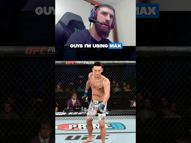 Max Holloway 30 Second Challenge #ufc #ufc5 #gaming