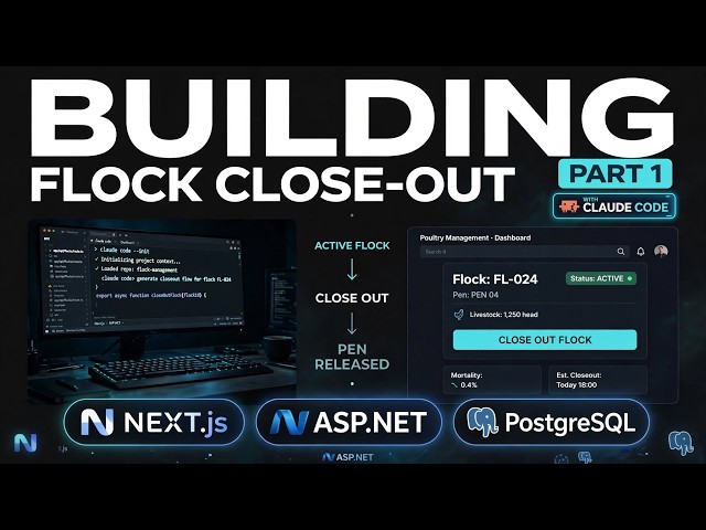 Building a Flock Close-Out Feature with Claude Code | Part 1