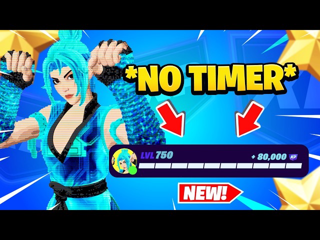 NEW INSANE *NO TIMER* Fortnite XP MAP How to LEVEL UP FAST in FORTNITE Chapter 7 Season 4! (EARN XP)