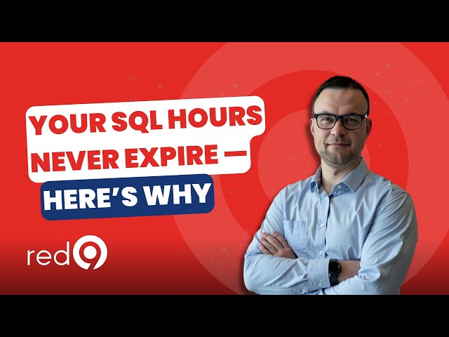 Red9's SQL Server Consulting Hours Never Expire — Here’s Why
