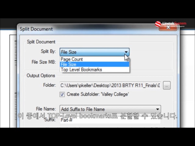 Bluebeam Revu Split Documents