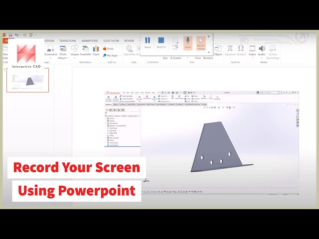 PowerPoint Tutorial: Record Your PC Screen