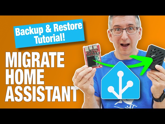 Migrate Home Assistant to ANY New Device (Without Starting Again!)