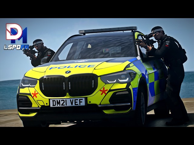 ARMED INTERCEPT! | GTA 5 British Police Mod - UK LSPDFR