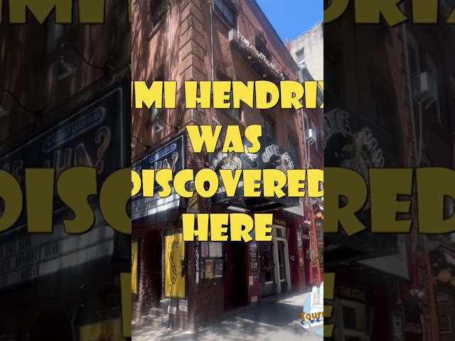 Where Jimi Hendrix Was Discovered | Greenwich Village, NYC