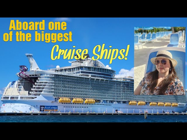 Aboard one of the Biggest Cruise Ships!