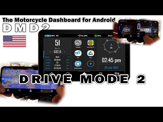 DMD2 The Motorcycle Dashboard for Android Part1